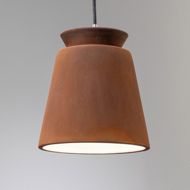 Radiance Trapezoid Black Cord Pendant
