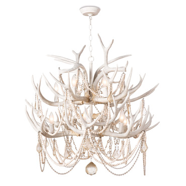Cheyanne Antler Chandelier | Regina Andrew at Lightology Cheyanne Antler Chandelier