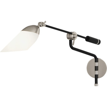 Ferdinand Swing Arm Wall Light | Robert Abbey at Lightology Ferdinand Swing Arm Wall Light