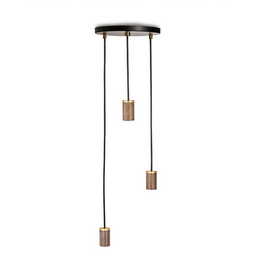 Bare 3-Light Multi Light Pendant | Tala at Lightology Bare 3-Light Multi Light Pendant