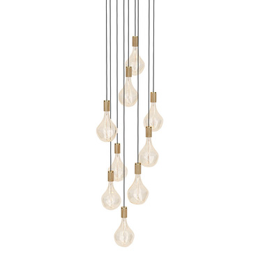 Voronoi II 9-Light Multi Light Pendant | Tala at Lightology Voronoi II 9-Light Multi Light Pendant