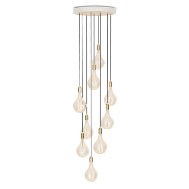 Voronoi II 9-Light Multi Light Pendant | Tala at Lightology Voronoi II 9-Light Multi Light Pendant
