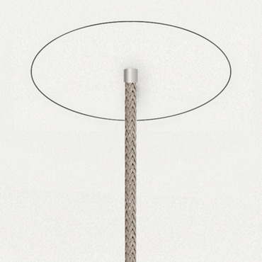 Vanishing Point 24VDC Ceiling Connection System with Power