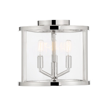 Devon Lantern Ceiling Light | Crystorama at Lightology Devon Lantern Ceiling Light