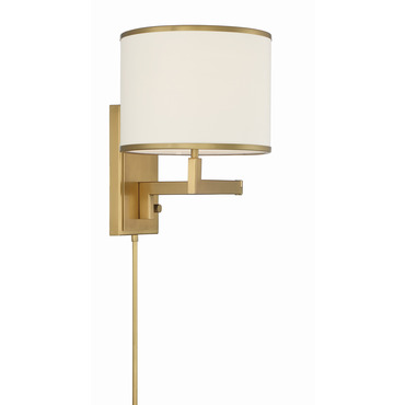 Madison Wall Sconce | Crystorama at Lightology Madison Wall Sconce