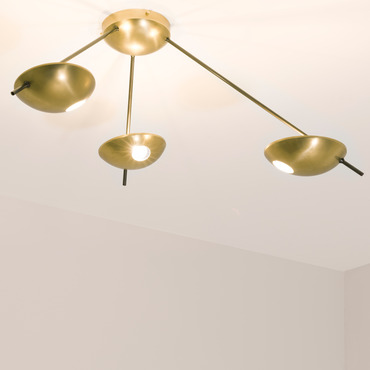 Helios Tribus Ceiling Light | dfm - Design for Macha at Lightology Helios Tribus Ceiling Light
