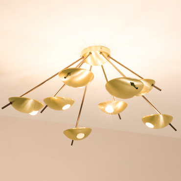 Helios Octo Ceiling Light | dfm - Design for Macha at Lightology Helios Octo Ceiling Light