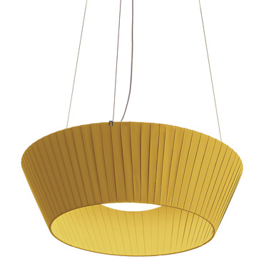 Reverse B Plisse Pendant | ModoLuce at Lightology Reverse B Plisse Pendant