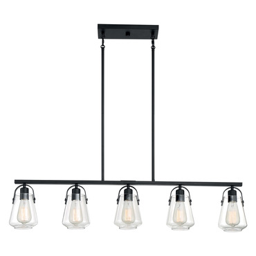 Skybridge Linear Island Light | Nuvo Lighting at Lightology Skybridge Linear Island Light