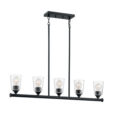 Bransel Linear Island Light | Nuvo Lighting at Lightology Bransel Linear Island Light