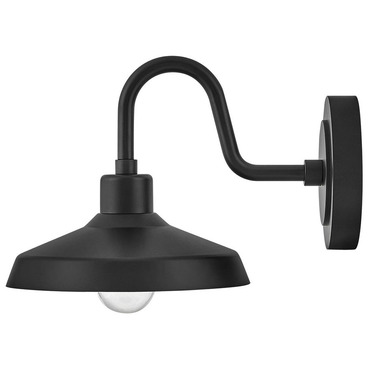 Forge Gooseneck Outdoor Wall Light | Hinkley Lighting at Lightology Forge Gooseneck Outdoor Wall Light