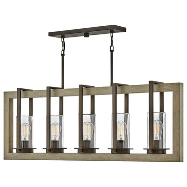 Riverwood Outdoor Linear Pendant | Hinkley Lighting at Lightology Riverwood Outdoor Linear Pendant
