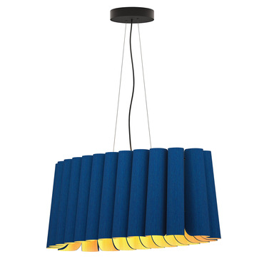 Renata Oval Pendant | WEP by Bruck Lighting at Lightology Renata Oval Pendant