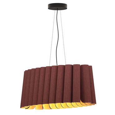 Renata Oval Pendant | WEP by Bruck Lighting at Lightology Renata Oval Pendant