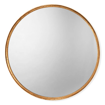 Refined Round Mirror | Jamie Young Company at Lightology Refined Round Mirror