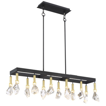 Rare Elements Linear Pendant | Metropolitan Lighting at Lightology Rare Elements Linear Pendant