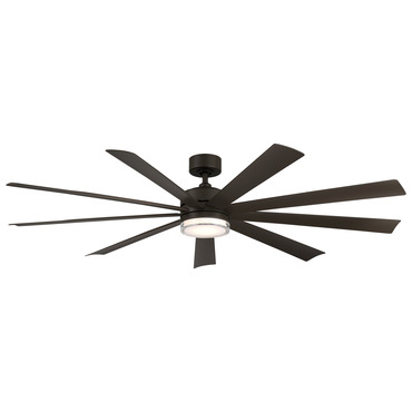 Wynd XL DC Ceiling Fan with Light | Modern Forms at Lightology Wynd XL DC Ceiling Fan with Light