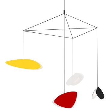 Papillons 4-Light Pendant | SONNEMAN - A Way of Light at Lightology Papillons 4-Light Pendant