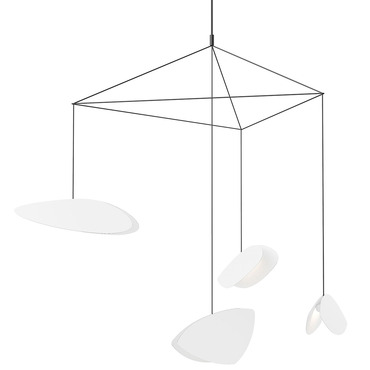 Papillons 4-Light Pendant