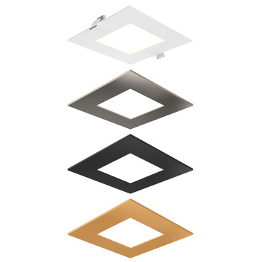 SPN 6IN SQ Color Select Recessed Panel Light