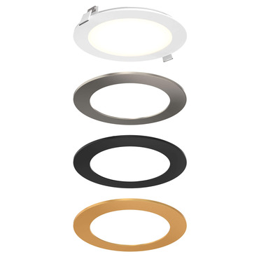 SPN 6IN RD Color Select Recessed Panel Light