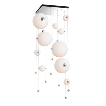 Abacus Square Multi Light Pendant | Hubbardton Forge at Lightology Abacus Square Multi Light Pendant