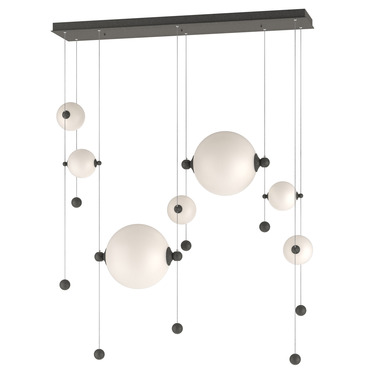 Abacus Linear Multi Light Pendant | Hubbardton Forge at Lightology Abacus Linear Multi Light Pendant