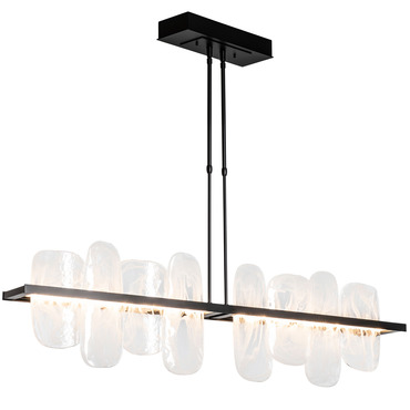 Vitre Linear Pendant | Hubbardton Forge at Lightology Vitre Linear Pendant