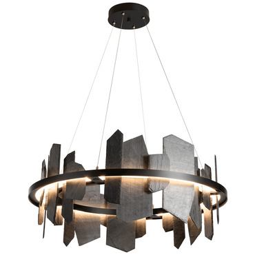 Ardesia Circular Pendant | Hubbardton Forge at Lightology Ardesia Circular Pendant
