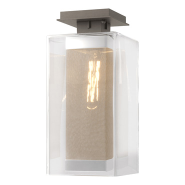 Polaris Outdoor Semi Flush Ceiling Light