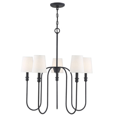 Carrie Chandelier | Meridian Lighting at Lightology Carrie Chandelier