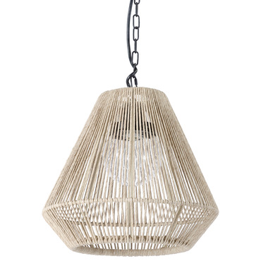 Tanner Outdoor Tapered Pendant | Palecek at Lightology Tanner Outdoor Tapered Pendant