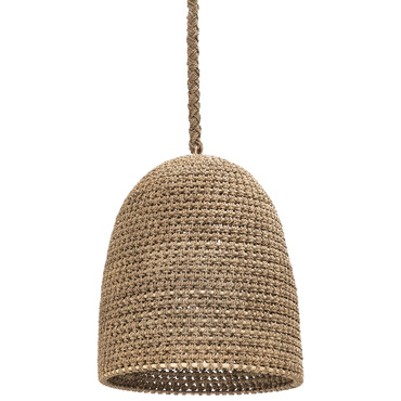 Palecek Isla Coastal Beach Natural Woven Rope Antique Gold Metal Chandelier  Oversized (Greater than 35 W)