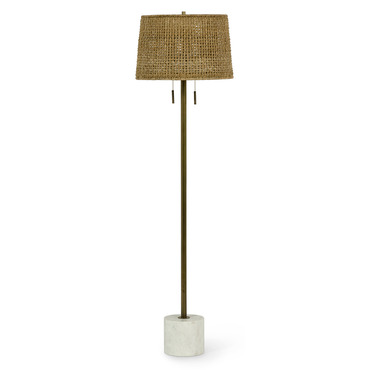 Winslow Floor Lamp | Palecek at Lightology Winslow Floor Lamp