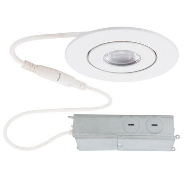 Lotos 2 inch Round 3000K Adjustable Trim with Remote Driver