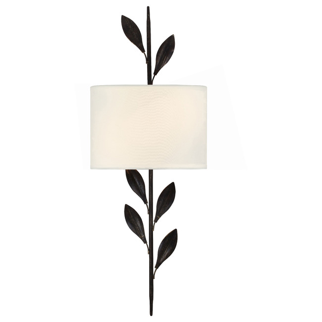 Broche Tall Wall Sconce by Crystorama