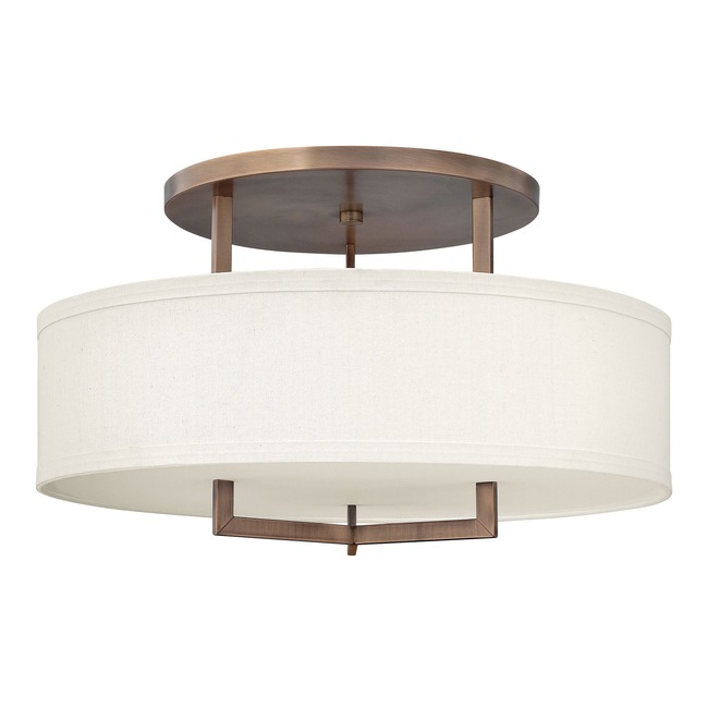 Hampton Semi Flush Ceiling Light by Hinkley Lighting