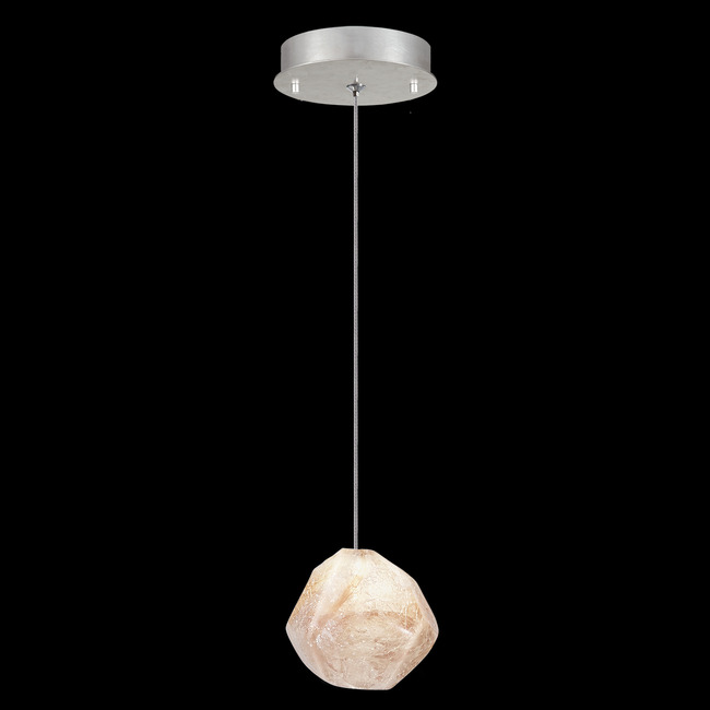 Natural Inspirations Round Quartz Pendant by Fine Art Handcrafted Lighting