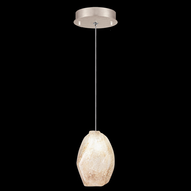 Natural Inspirations Medium Quartz Pendant by Fine Art Handcrafted Lighting