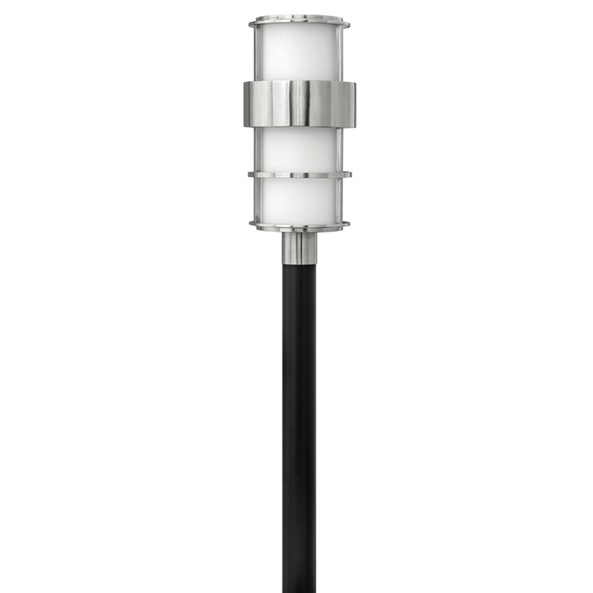 Saturn 120V Outdoor Post / Pier Mount with Opal Glass by Hinkley Lighting