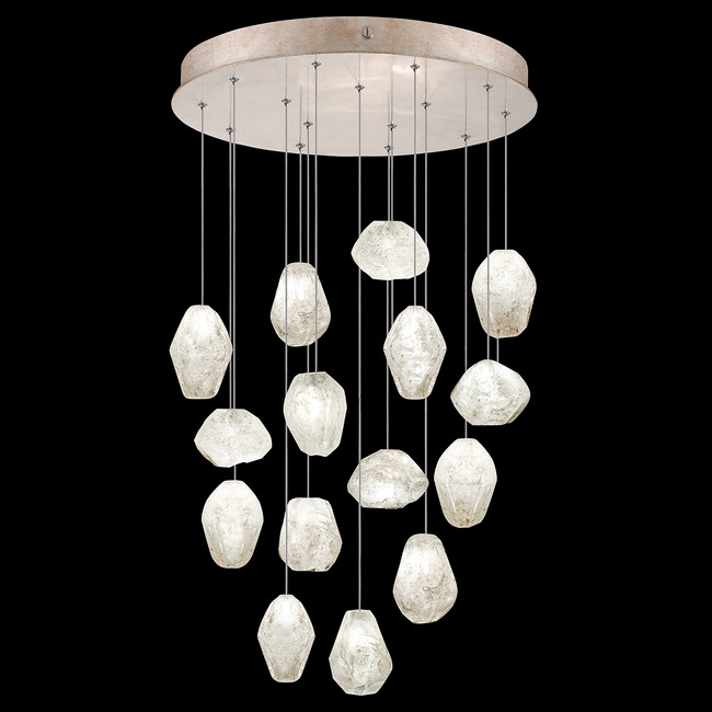 Natural Inspirations Quartz Multi Light Pendant by Fine Art Handcrafted Lighting