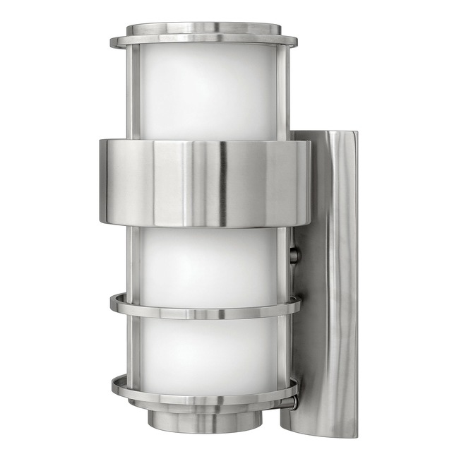 Saturn 120V Outdoor Wall Sconce w/ Opal Glass by Hinkley Lighting