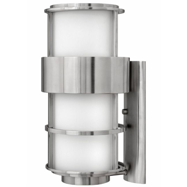 Saturn 120V Outdoor Wall Sconce w/ Opal Glass by Hinkley Lighting