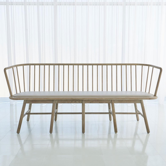 Spindle Bench by Global Views