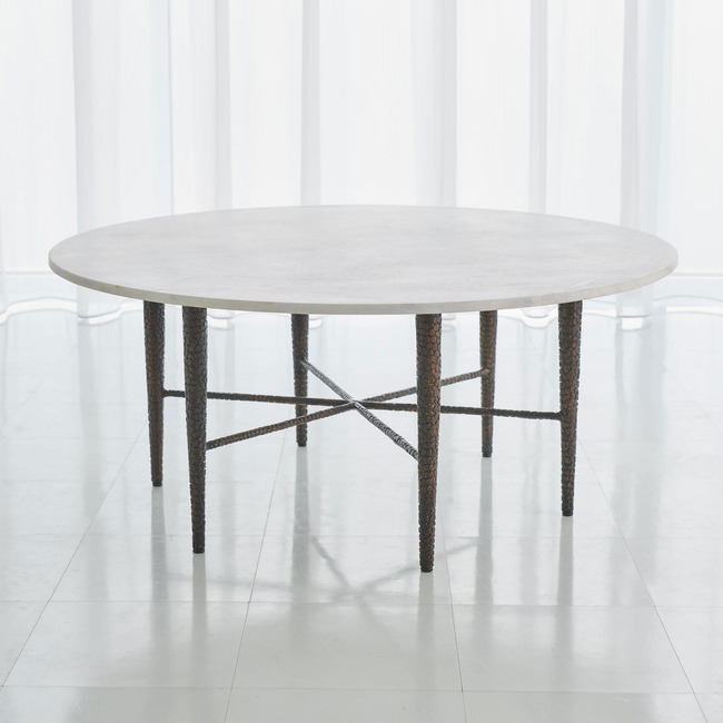 Hammered Cocktail Table by Global Views