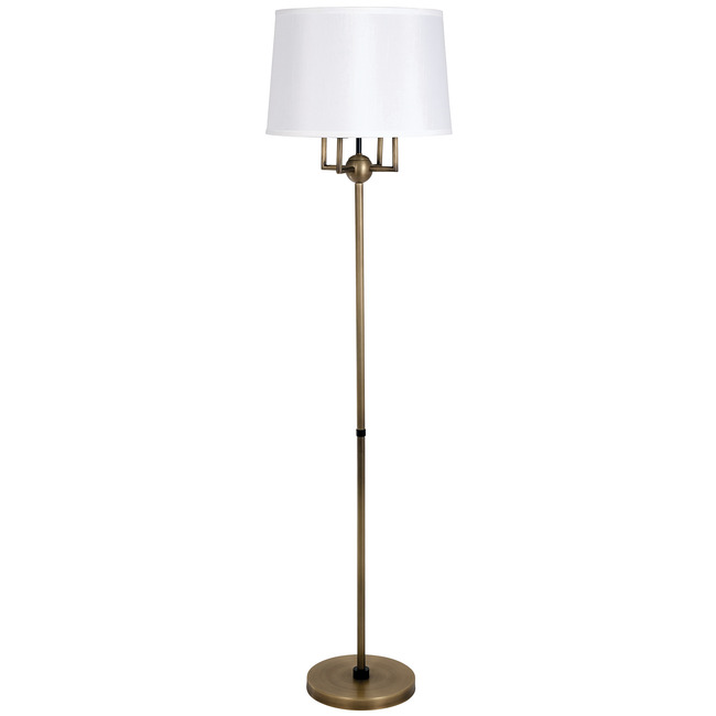 Alpine Squared Candelabra Floor Lamp by House Of Troy