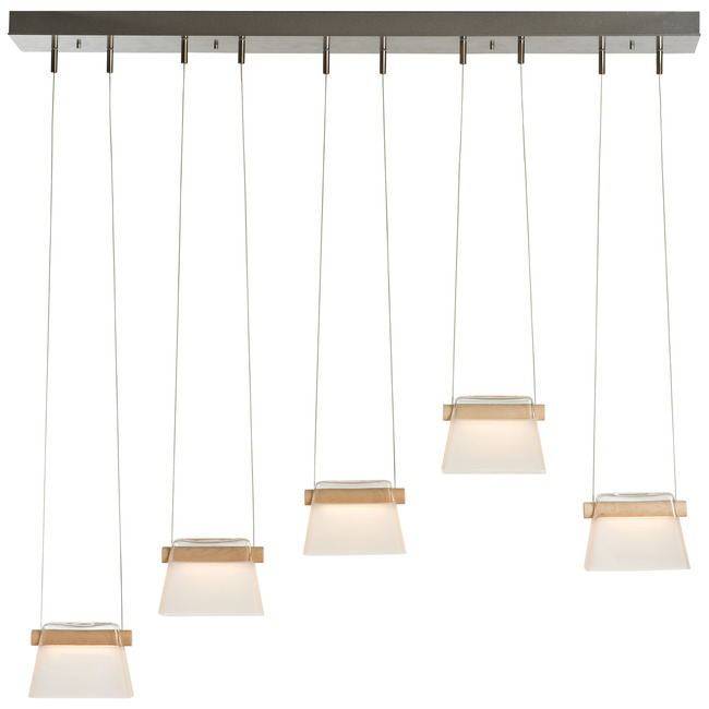 More Cowbell Linear Multi Light Pendant by Hubbardton Forge