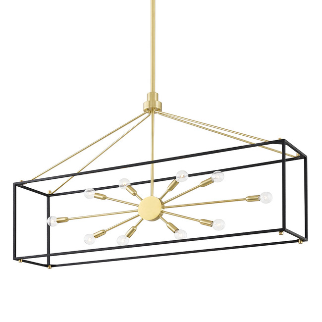 Glendale Linear Chandelier by Hudson Valley Lighting