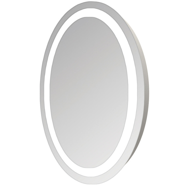 Eternity Oval Lighted Mirror by Electric Mirror