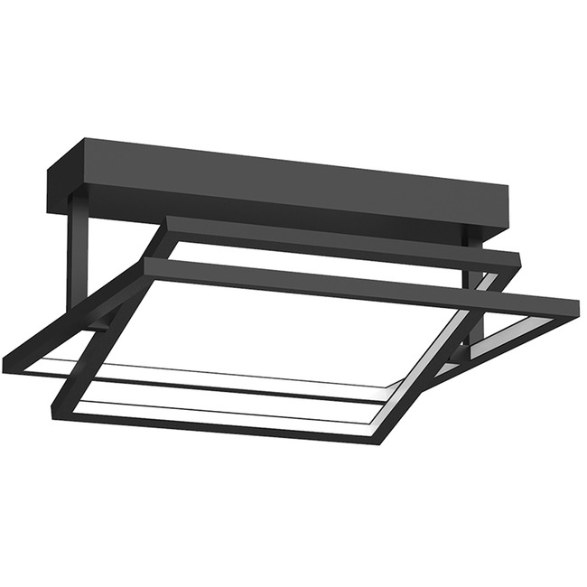 Mondrian Square Semi Flush Ceiling Light by Kuzco Lighting
